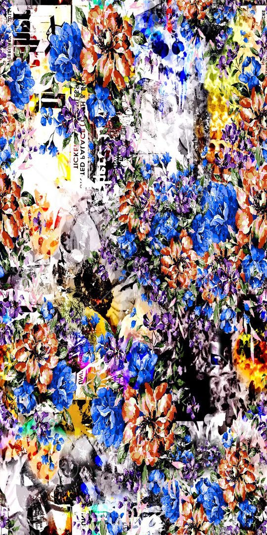 花朵印花华亿平台图片