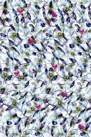 植物花卉印花华亿平台图片