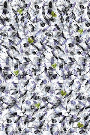 植物花卉印花华亿平台图片