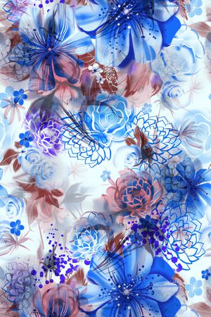 中国风印花华亿平台图片