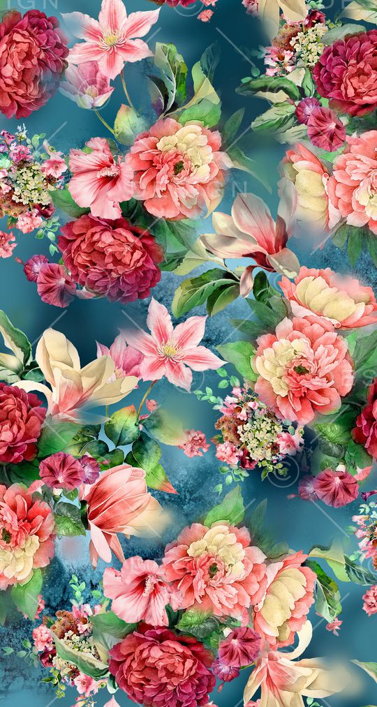 手绘印花华亿平台图片