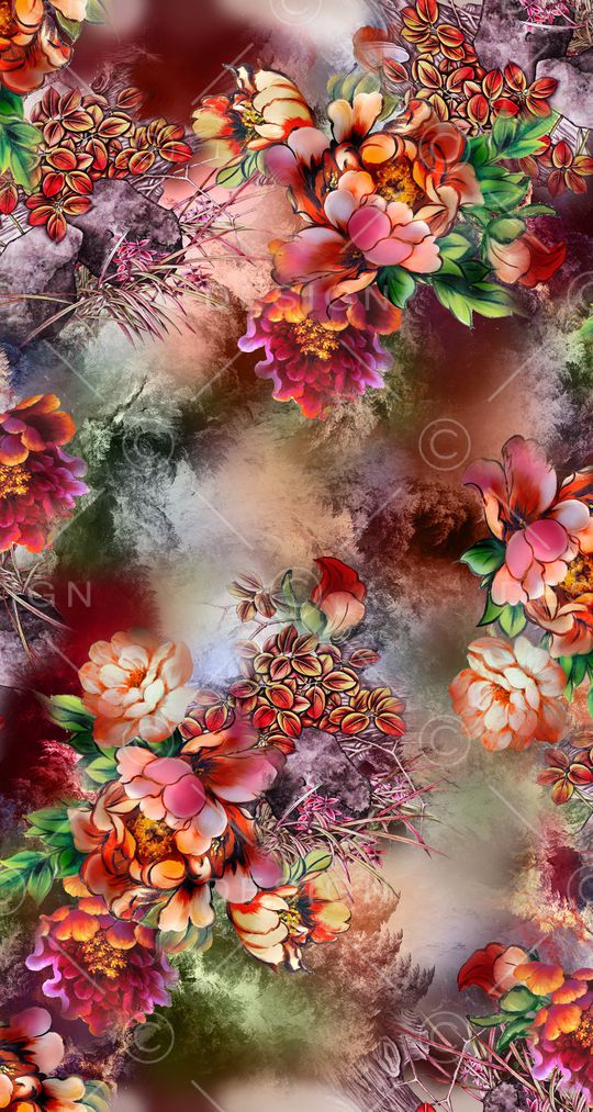 中国风印花华亿平台图片