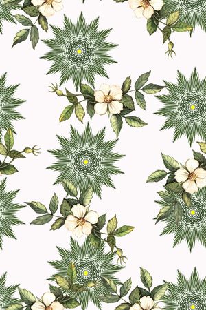 碎花印花华亿平台图片