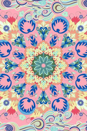 波西米亚印花华亿平台图片