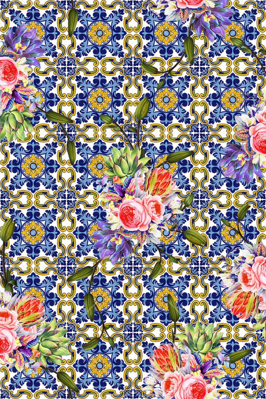 手绘印花华亿平台图片