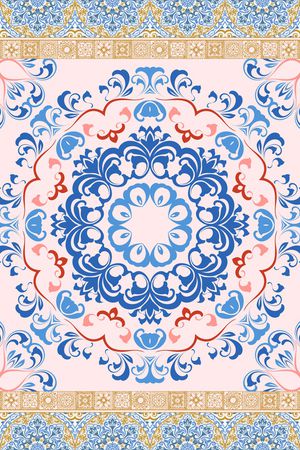 波西米亚印花华亿平台图片