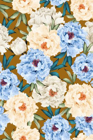 乱花印花华亿平台图片