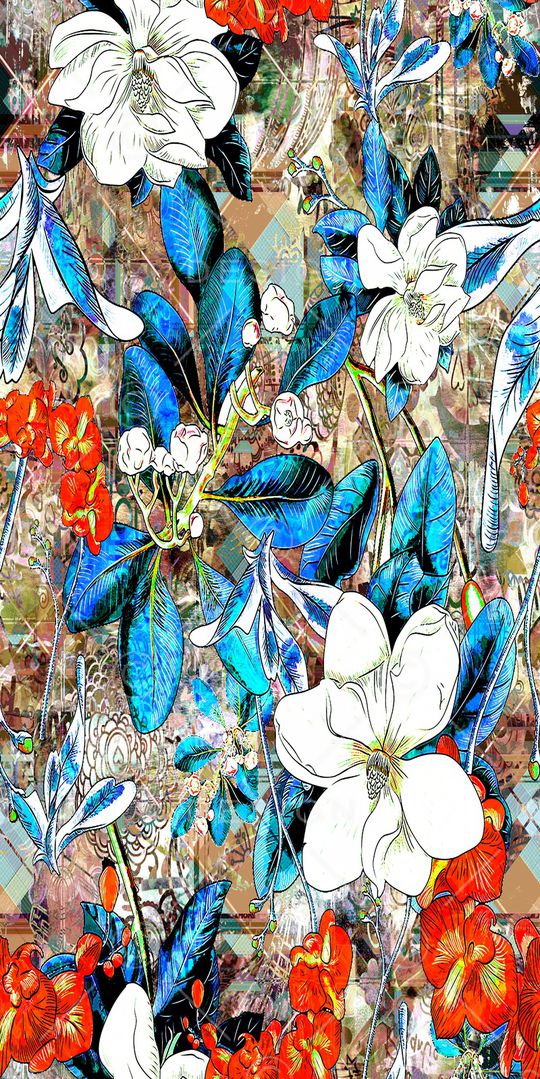 几何印花华亿平台图片