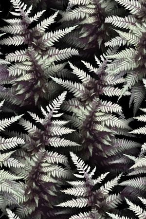 树叶印花华亿平台图片