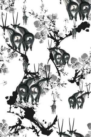 男装印花华亿平台图片