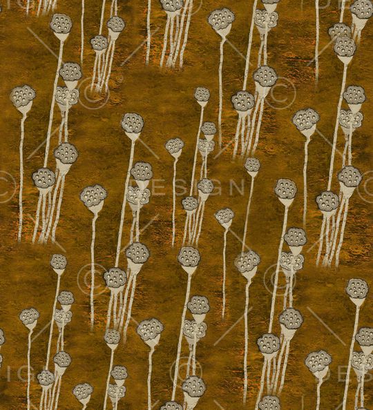 工笔画印花华亿平台图片