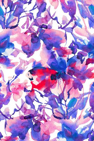 洋阳---花卉印花华亿平台图片