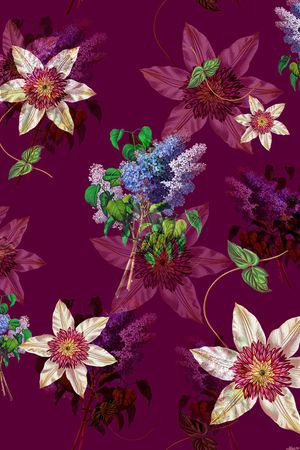 简单印花华亿平台图片