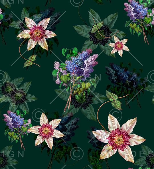 简单印花华亿平台图片