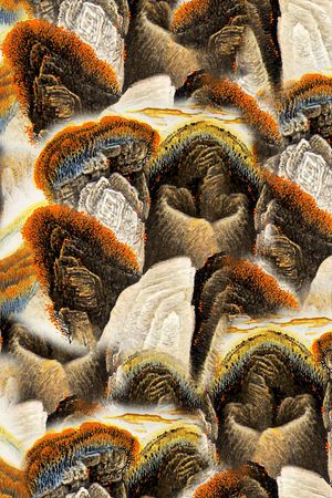 中国风印花华亿平台图片