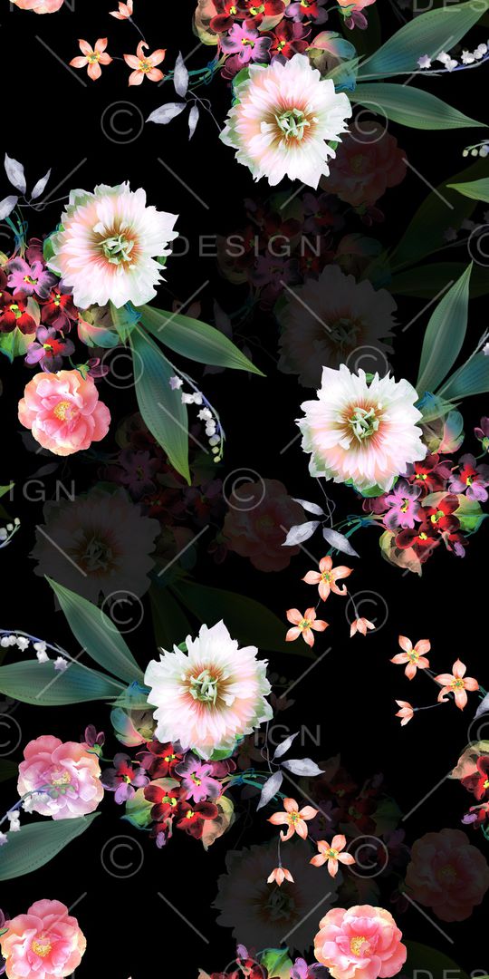 花朵印花华亿平台图片