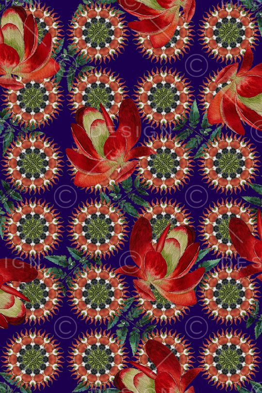 几何印花华亿平台图片