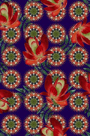 几何印花华亿平台图片