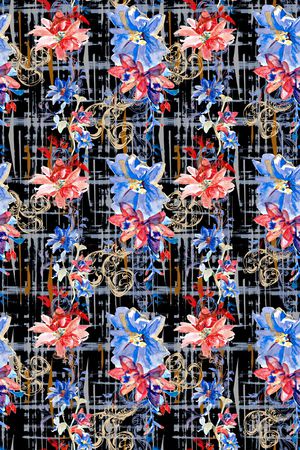 水彩印花华亿平台图片