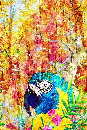 植物印花华亿平台图片