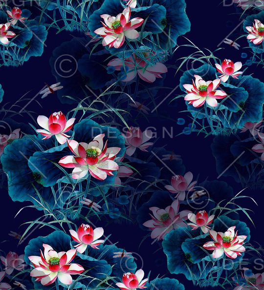 简单大气印花华亿平台图片