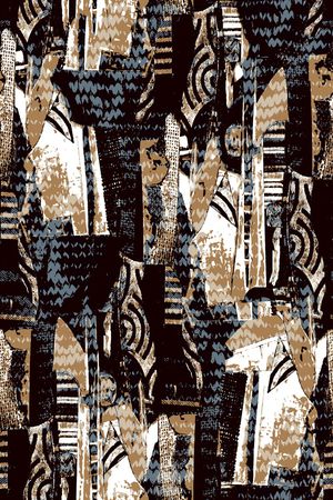 抽象纹理印花华亿平台图片