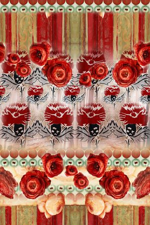 中国风印花华亿平台图片