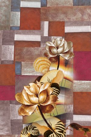 中国风印花华亿平台图片