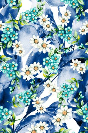 小碎花印花华亿平台图片