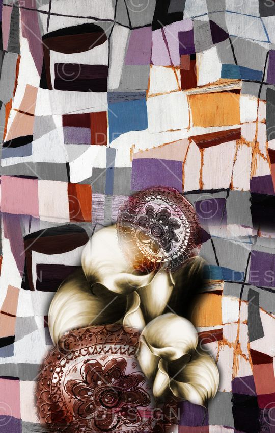 中国风印花华亿平台图片