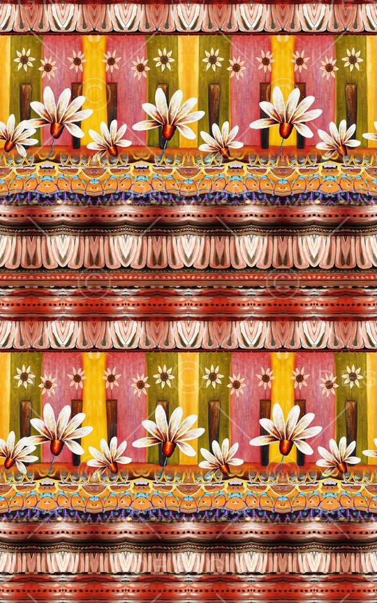 波西米亚印花华亿平台图片