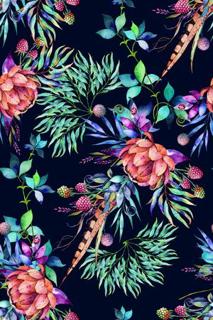 热带风印花华亿平台图片