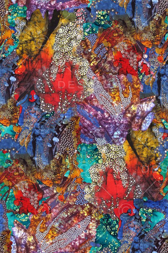 抽象印花华亿平台图片