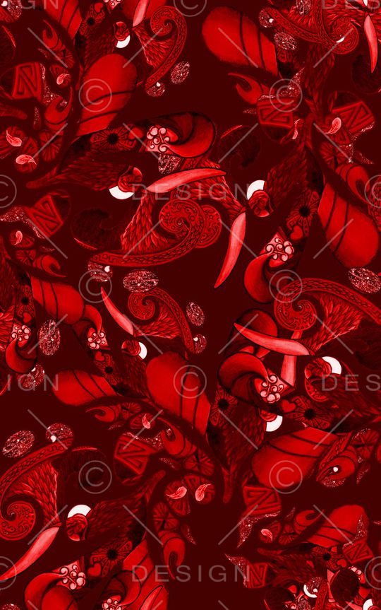 油画风印花华亿平台图片