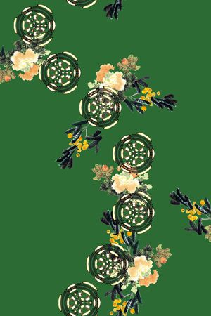 手绘印花华亿平台图片