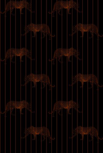 876171-条纹拼猎豹黑底