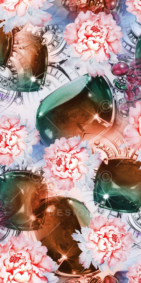 水彩印花华亿平台图片