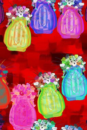 色块印花华亿平台图片