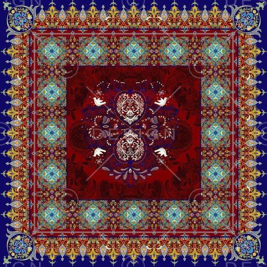 民族风印花华亿平台图片