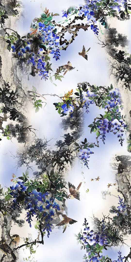 花朵印花华亿平台图片