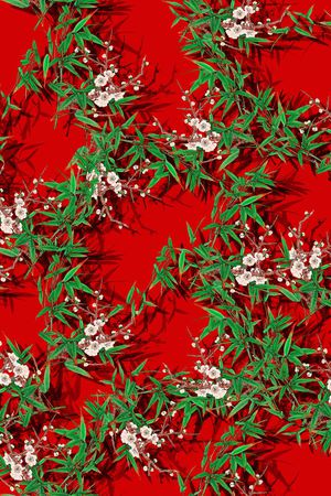 中国风印花华亿平台图片