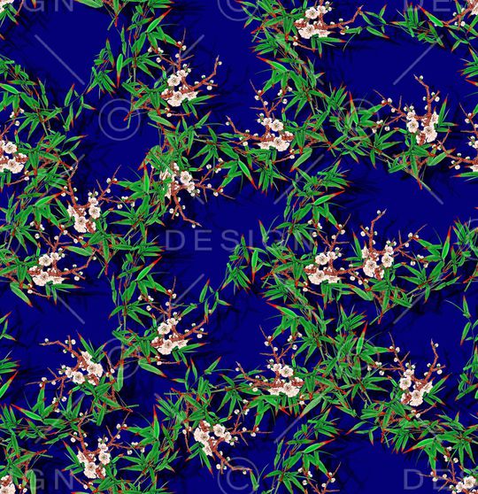 中国风印花华亿平台图片