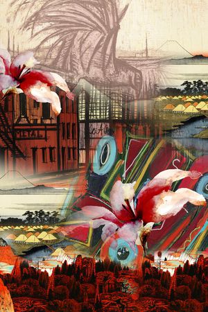 波西米亚印花华亿平台图片