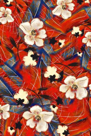 花朵印花华亿平台图片