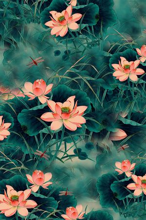 香云纱印花华亿平台图片