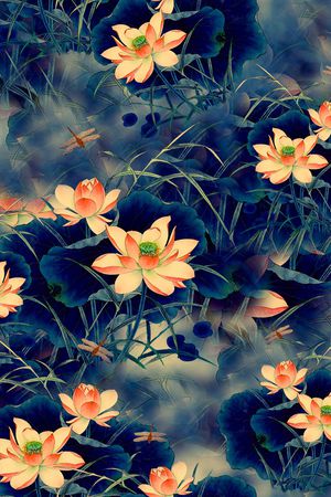 香云纱印花华亿平台图片