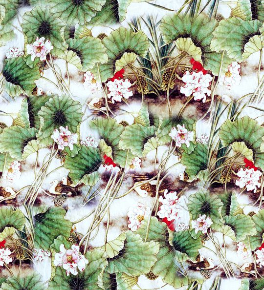 香云纱印花华亿平台图片