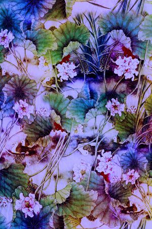 香云纱印花华亿平台图片