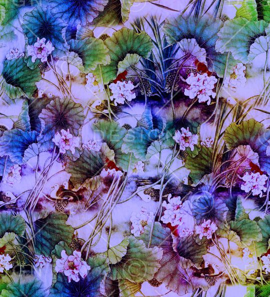 香云纱印花华亿平台图片