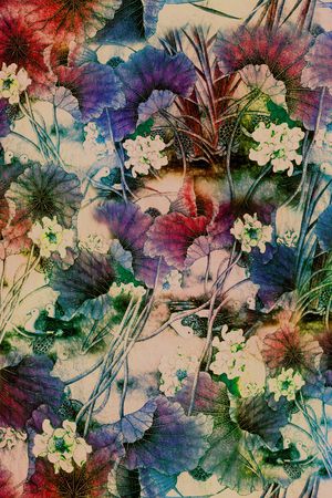 香云纱印花华亿平台图片